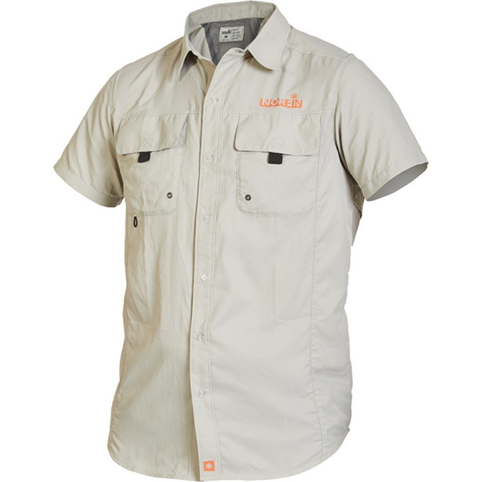 Рубашка NORFIN FOCUS SHORT SLEEVES GRAY 03 р.L 656003-L
