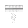 Термокомплект NORFIN LADY THERMO BLUE 00 р.XS 3087000-XS