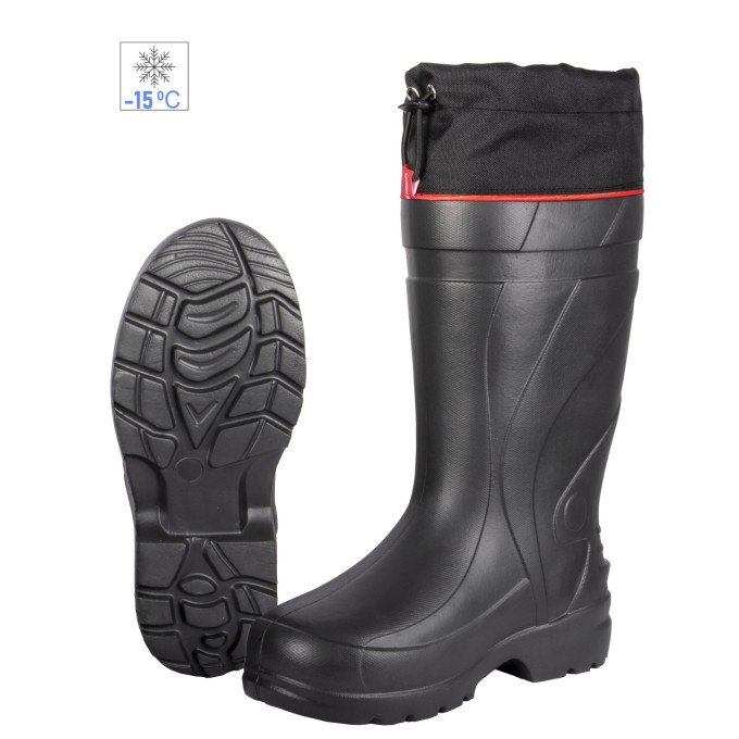 Зимние сапоги NORFIN STEP LIGHT с манжетой, черный, EVA р.42 14868-42