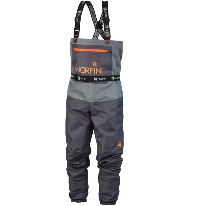 Полукомбинезон забродный NORFIN PILOT STOCKINGFOOT GRAY р.LL 83329-03L-L